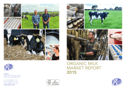 Organic Milk Market Report 2015