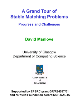 A Grand Tour of Stable Matching Problems with Indifference