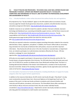 4.2 Faculty Policies and Procedures