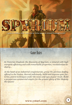 Game Rules - Ystari Games