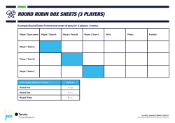 round robin box sheets (3 players)