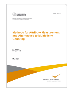 Methods for Attribute Measurement and Alternatives to Multiplicity