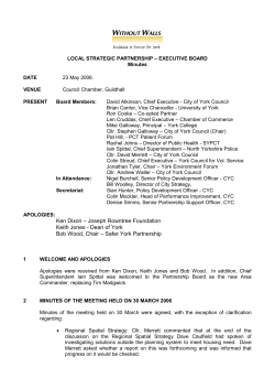 6 communication strategy and vcs statement of involvement