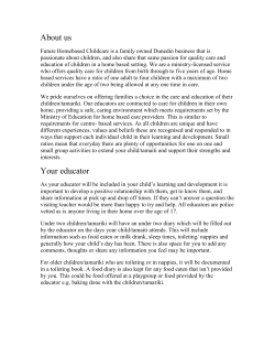 / View our Parent Information Booklet