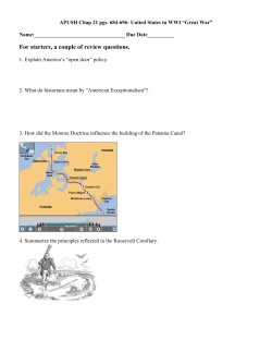 For starters, a couple of review questions.