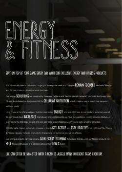 Stay on top of yOuR game eveRY day wItH our excLuSive eneRGy