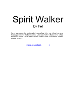 Spirit Walker by Fel