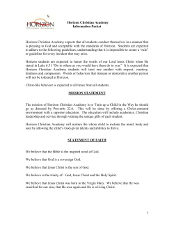 File - Horizon Christian Academy