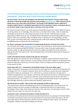 They have what it takes to become a global player