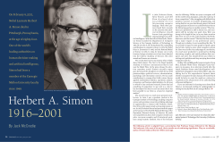 Herbert A. Simon 1916-2001