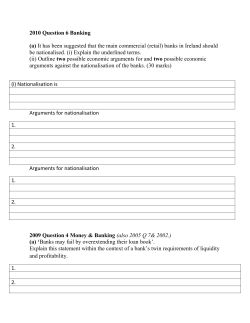 Banking Exam Template