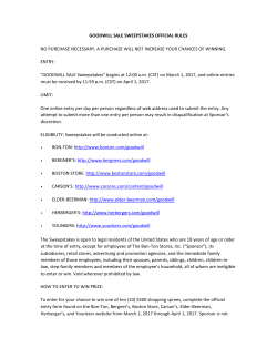 goodwill sale sweepstakes official rules no purchase - Bon-Ton