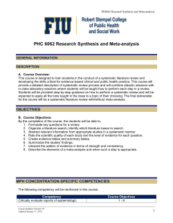 Stempel School of Public Health, Department of Epidemiology