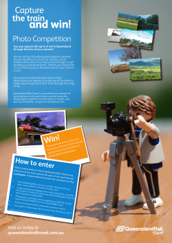 and win! - Queensland Rail Travel