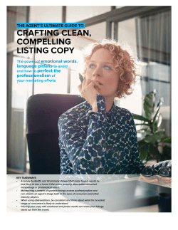 crafting clean, compelling listing copy