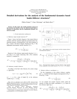 Detailed derivations for the analysis of the fundamental