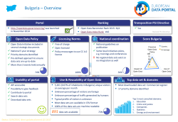 Bulgaria - European Data Portal