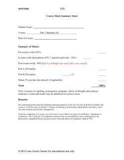 part 7 benefits - Law Courts Center