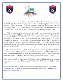 rules - Plattsburgh FC