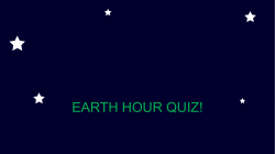 Earth Day Quiz