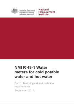 NMI R 49-1 - National Measurement Institute