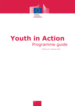 Youth in Action - Evrópa unga fólksins