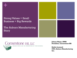 Compensation System Changes