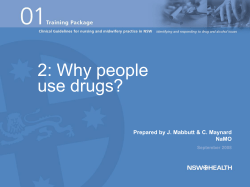 presentation-02-why people use drugs