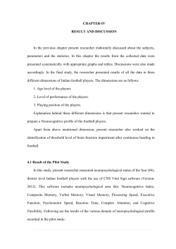 CHAPTER-IV RESULT AND DISCUSSION In the previous chapter