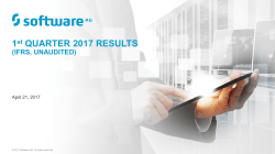 Q1 2017 Presentation - Software AG