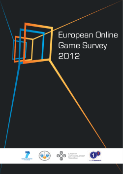 European Online Game Survey 2012