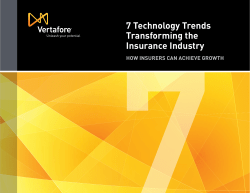 7 Technology Trends Transforming the Insurance Industry