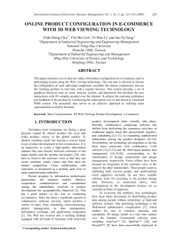 Applications of the Web-Based Collaborative Visualization