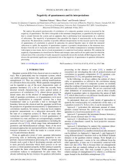 Negativity of quantumness and its interpretations