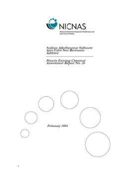 Sodium alkylbenzene sulfonate anti-valve seat recession