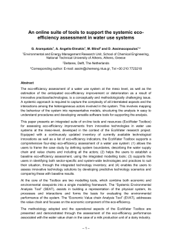 6.2.3 Eco-efficiency Assessment