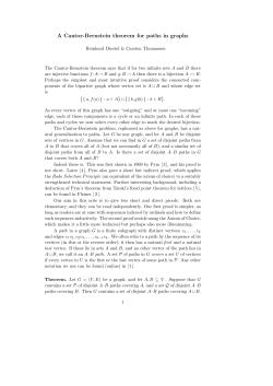 A Cantor-Bernstein theorem for paths in graphs - math.uni