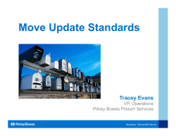 MU dt St dd Move Update Standards