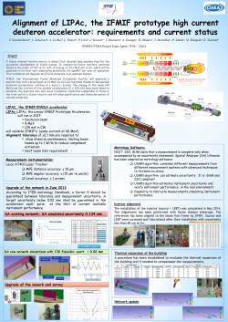 Diagnostics for flow and flow stability control in IFMIF F