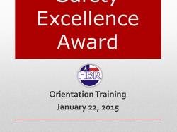 28th Annual Safety Excellence Award