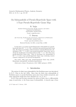 On Submanifolds of Pseudo-Hyperbolic Space with 1