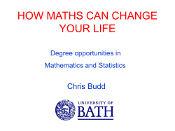 how maths can save your life