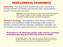 Economics