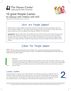 (People games).