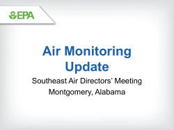 Ambient Air Monitoring