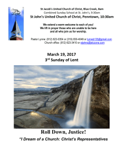 - St John`s | UCC Penntown