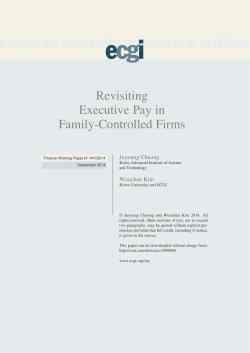 Revisiting Executive Pay in Family-Controlled Firms