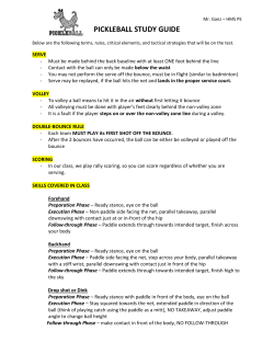 Pickleball.Study.Guide