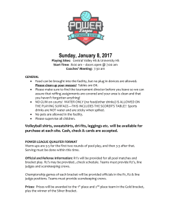 1-8-17 U14 ERVA Power League
