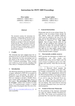 iwp09 - alpage/inria